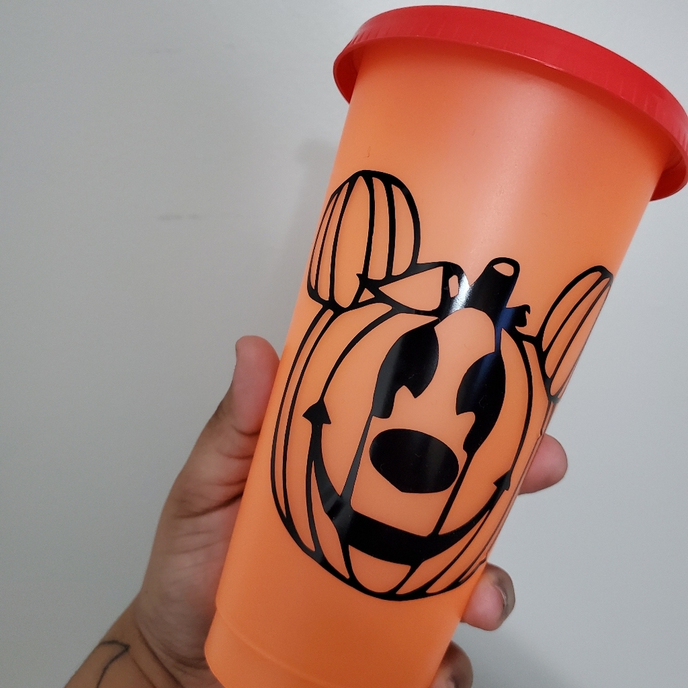 Mickey Mouse Pumpkin Tumbler